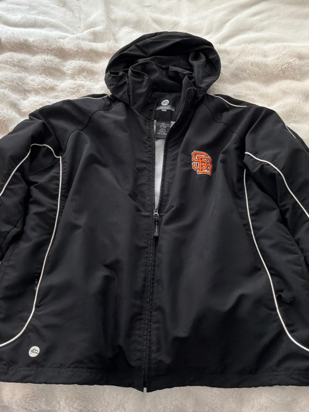 Stormtech Performance Men’s Black Lightweight Full-Zip Track Jacket XL